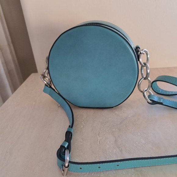 Patricia Nash Devonia Crossbody - Distressed Vintage Blue Grass - Picture 1 of 6